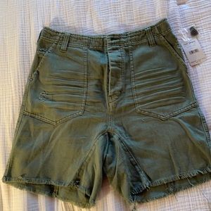 Free People high waisted shorts